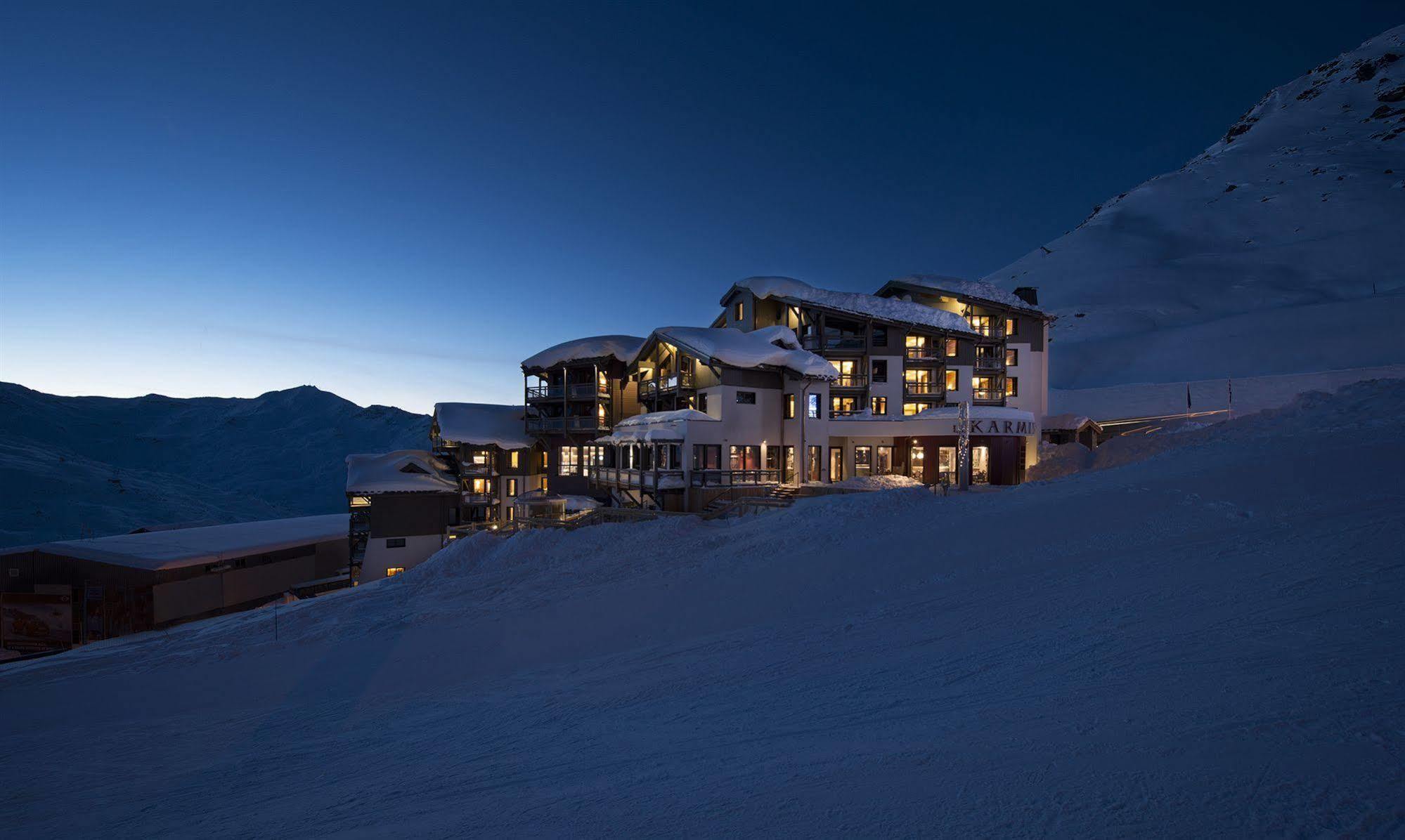 Hotel Le Hameau Du Kashmir Val Thorens Esterno foto